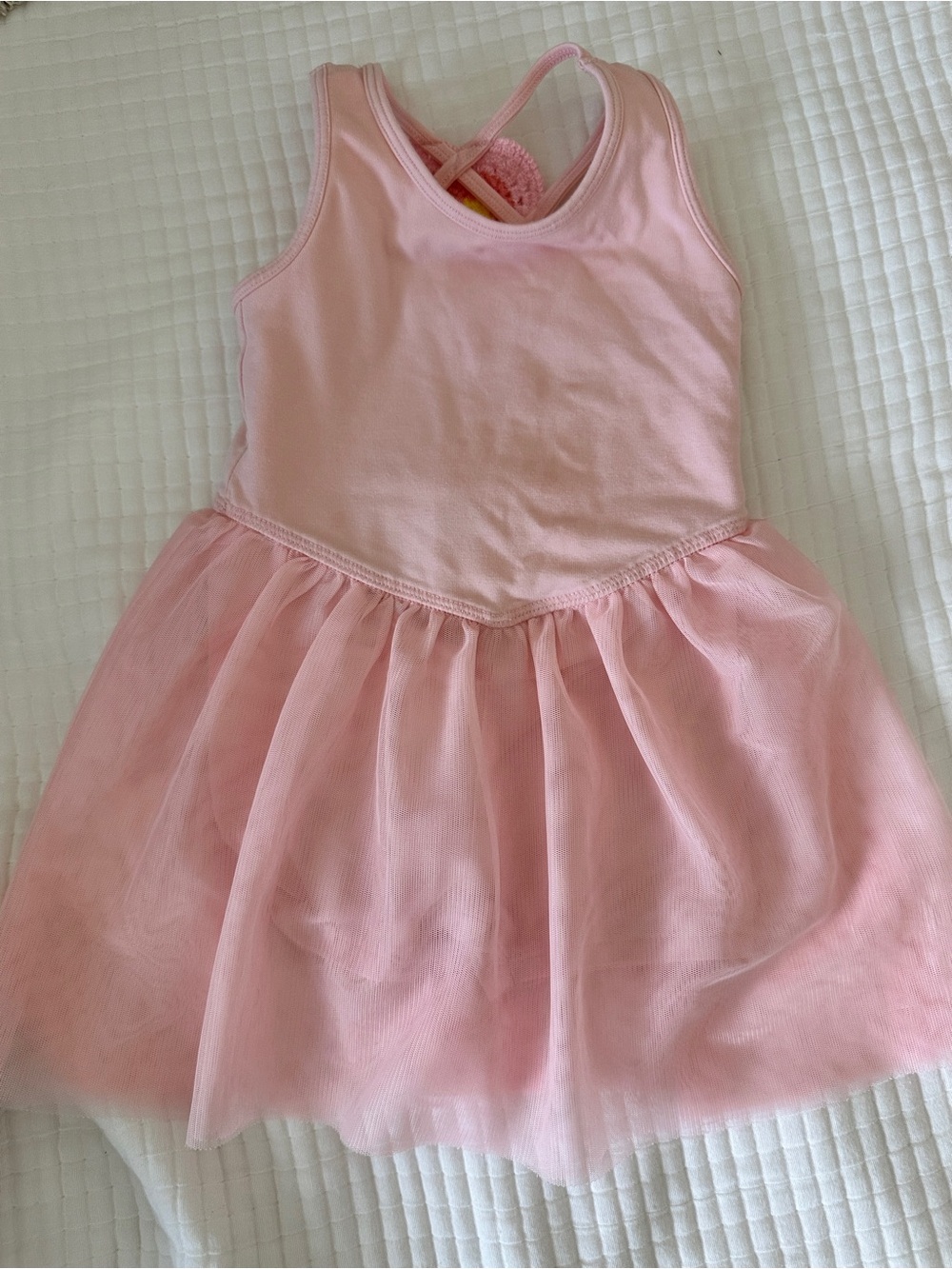 Old Navy Pale Pink Tulle Tank Dress